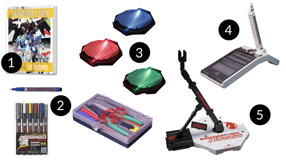 Gunpla Tools And Accessories To Give Gunpla 101