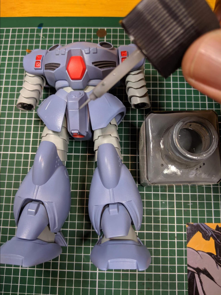 How To Apply A Panel Line Wash For Gunpla Gunpla 101